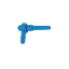 Image de CHALUMEAU MAXFLOW 17/64'' BLEU AVEC SAPIN