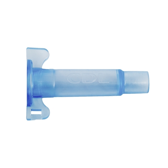 Picture of LIGHT BLUE 1/4" INSERT CAP END