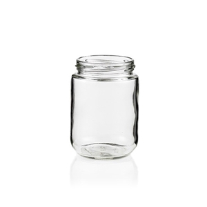 Picture of GLASS JAR 250ML SHORT ROUND (CS/12)