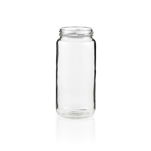 Picture of GLASS JAR 500ML LONG ROUND 63MMTW (CS/12)