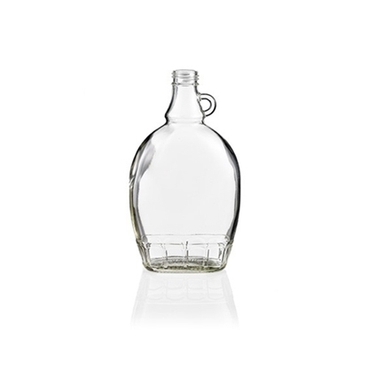 Picture of GLASS BOTTLE FLAT 375ML (CS/12)