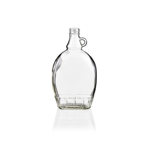 Picture of GLASS BOTTLE FLAT 500ML (CS/12)