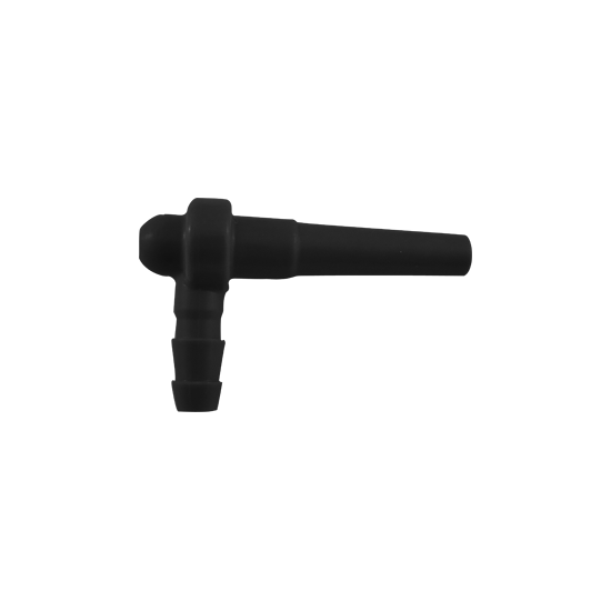 Picture of 5/16'' MAXFLOW SPOUT BLACK WITH BARBS
