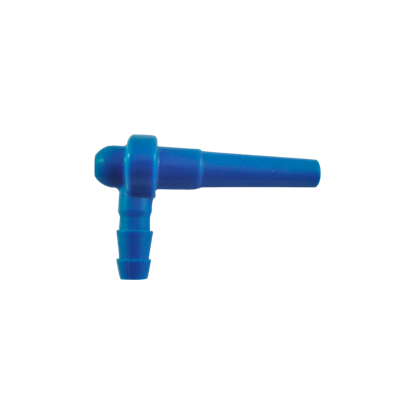 Picture of 5/16'' MAXFLOW SPOUT BLUE WITH BARBS