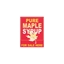 Picture of SIGN PLASTIC 24"X 36"PURE MAPL