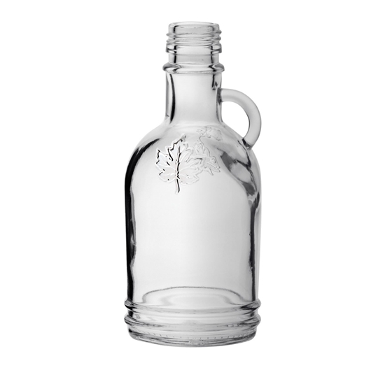 Picture of GLASS BOTTLE GALLONE LEAF 250ML (CS/20)