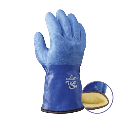Picture of WATERPROOF THERMAL BLUE GLOVE