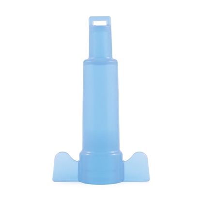Picture of CLEAR BLUE 1/4” END CAP INSERT