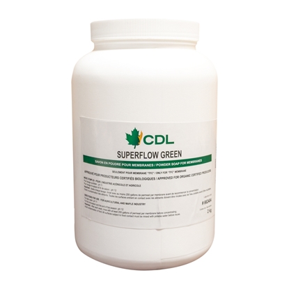 Image de SAVON MEMBRANE BIO "SUPERFLOW GREEN" 2KG