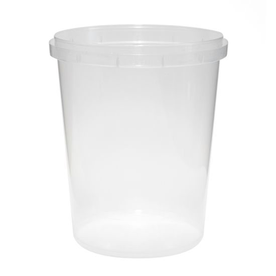 Picture of CLEAR SECURE TAMPER EVIDENT ROUND CONTAINER