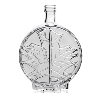Picture of CASE OF 24 GLASS BOTTLES MODERN LEAF 100ML (CS/24)
