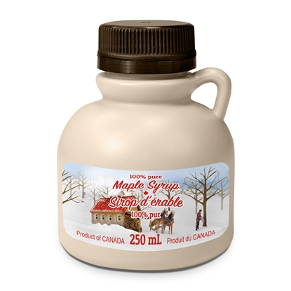 Image de CRUCHONS RONDS CDL 250ML- CANADA (190/CS)