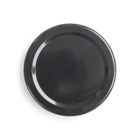 Picture of METAL LID 70TW BLACK / ROUND JAR 250ML-375ML